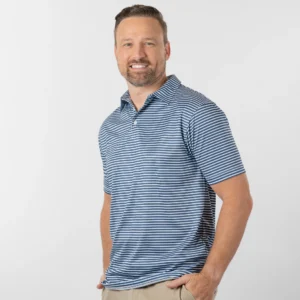 "BURN" GOLF POLO