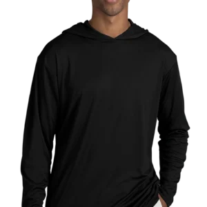 Adult Long Sleeve Hooded Tee (Unisex)