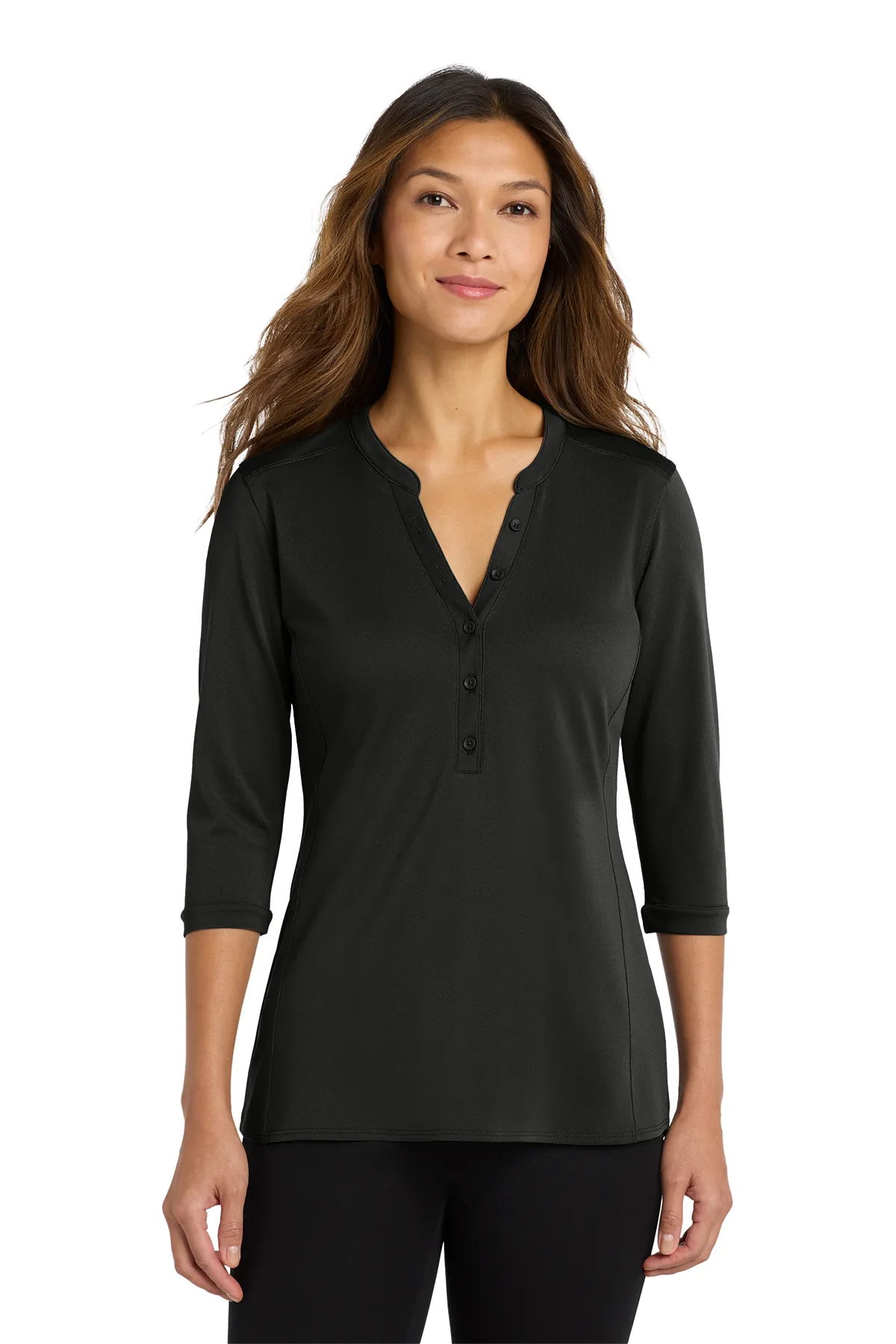 Port Authority® Women's UV Choice Pique Henley