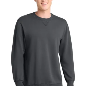 Port & Co™ Beach Wash® Garment-Dyed Crewneck Sweatshirt