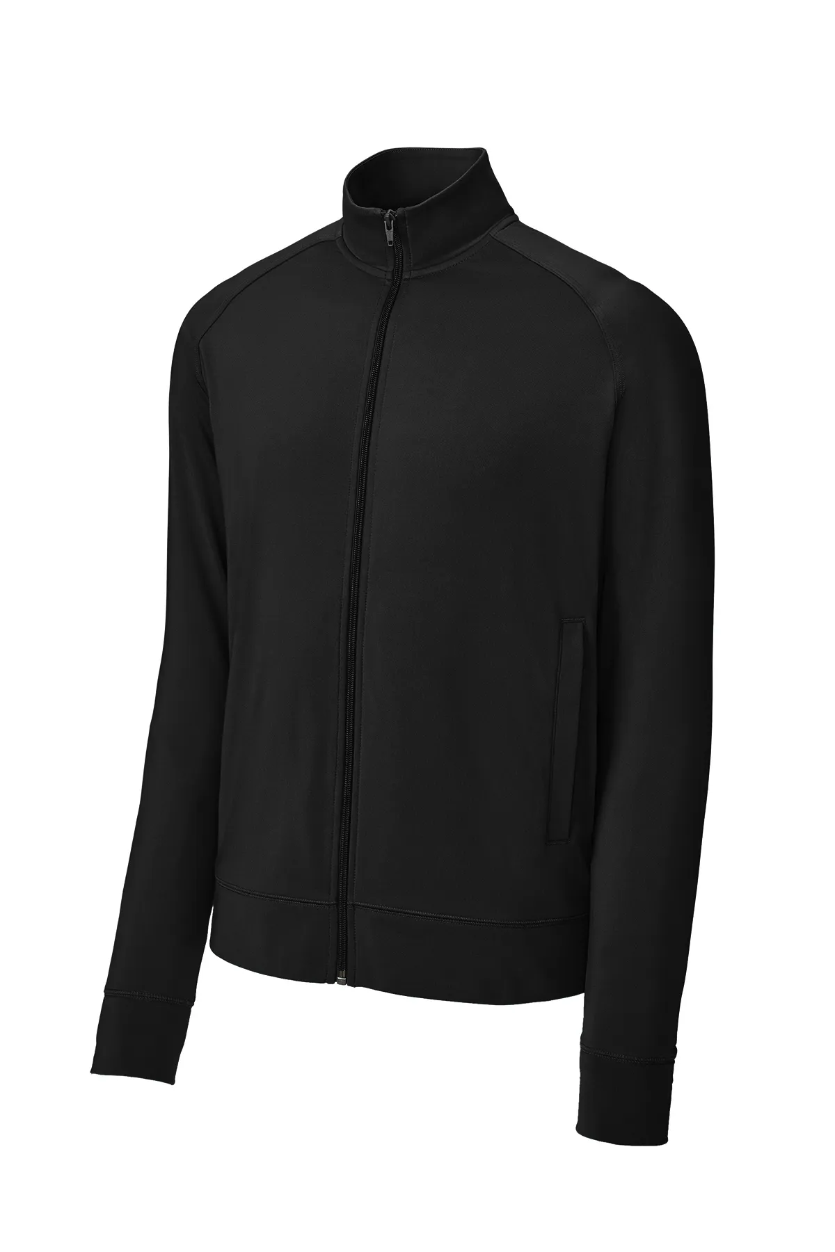 Sport-Tek® Sport-Wick® Stretch Full-Zip Cadet Jacket - Image 2