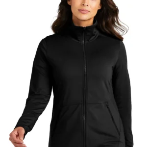 Port Authority® Women's Accord Stretch Fleece Full-Zip