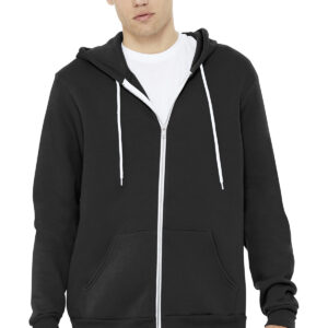 BELLA+CANVAS® Unisex Sponge Fleece Full-Zip Hoodie