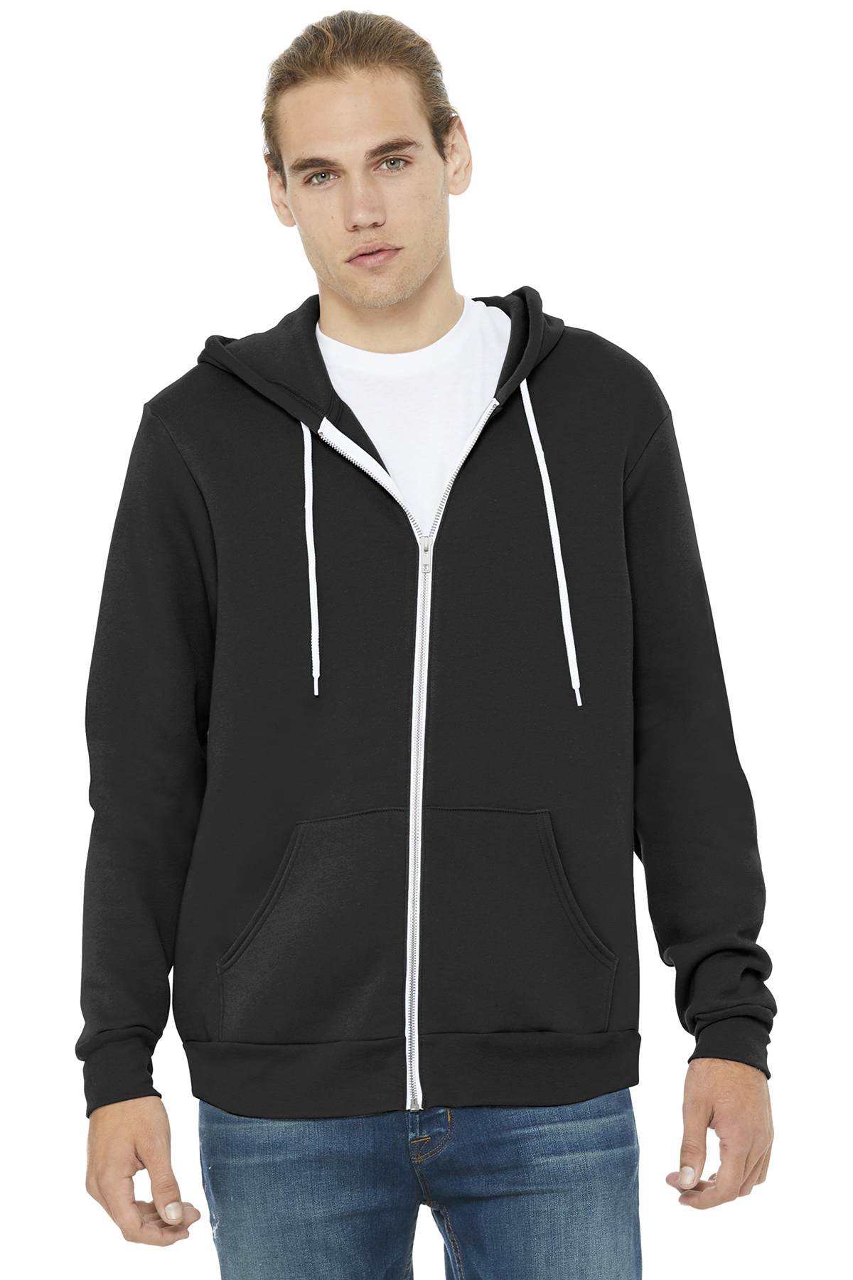 BELLA+CANVAS® Unisex Sponge Fleece Full-Zip Hoodie