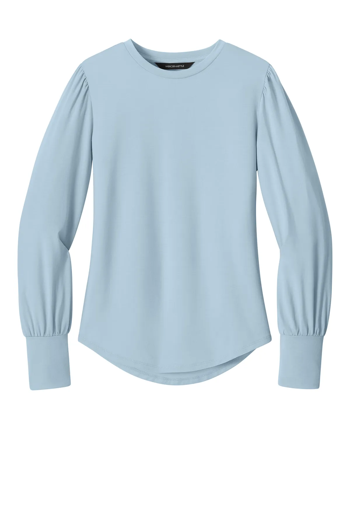 Mercer+Mettle® Women’s Stretch Jersey Long Sleeve Blouson Top - Image 6