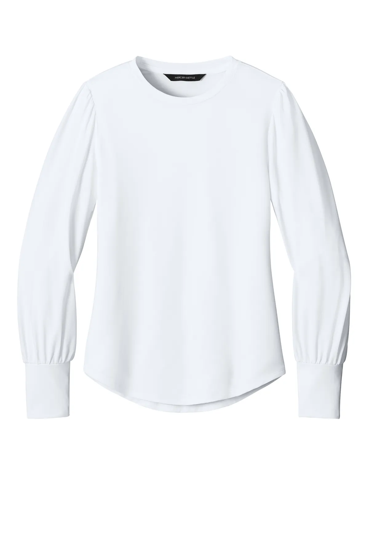 Mercer+Mettle® Women’s Stretch Jersey Long Sleeve Blouson Top - Image 5