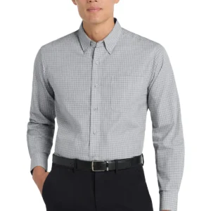 Port Authority® Plaid Pattern Easy Care Shirt