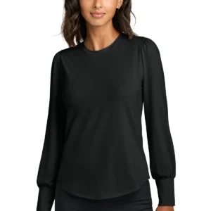 Mercer+Mettle® Women’s Stretch Jersey Long Sleeve Blouson Top