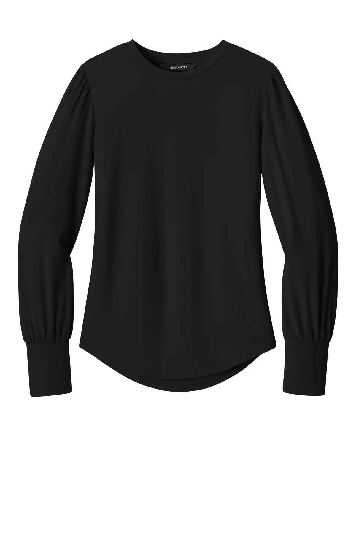 Mercer+Mettle® Women’s Stretch Jersey Long Sleeve Blouson Top - Image 2