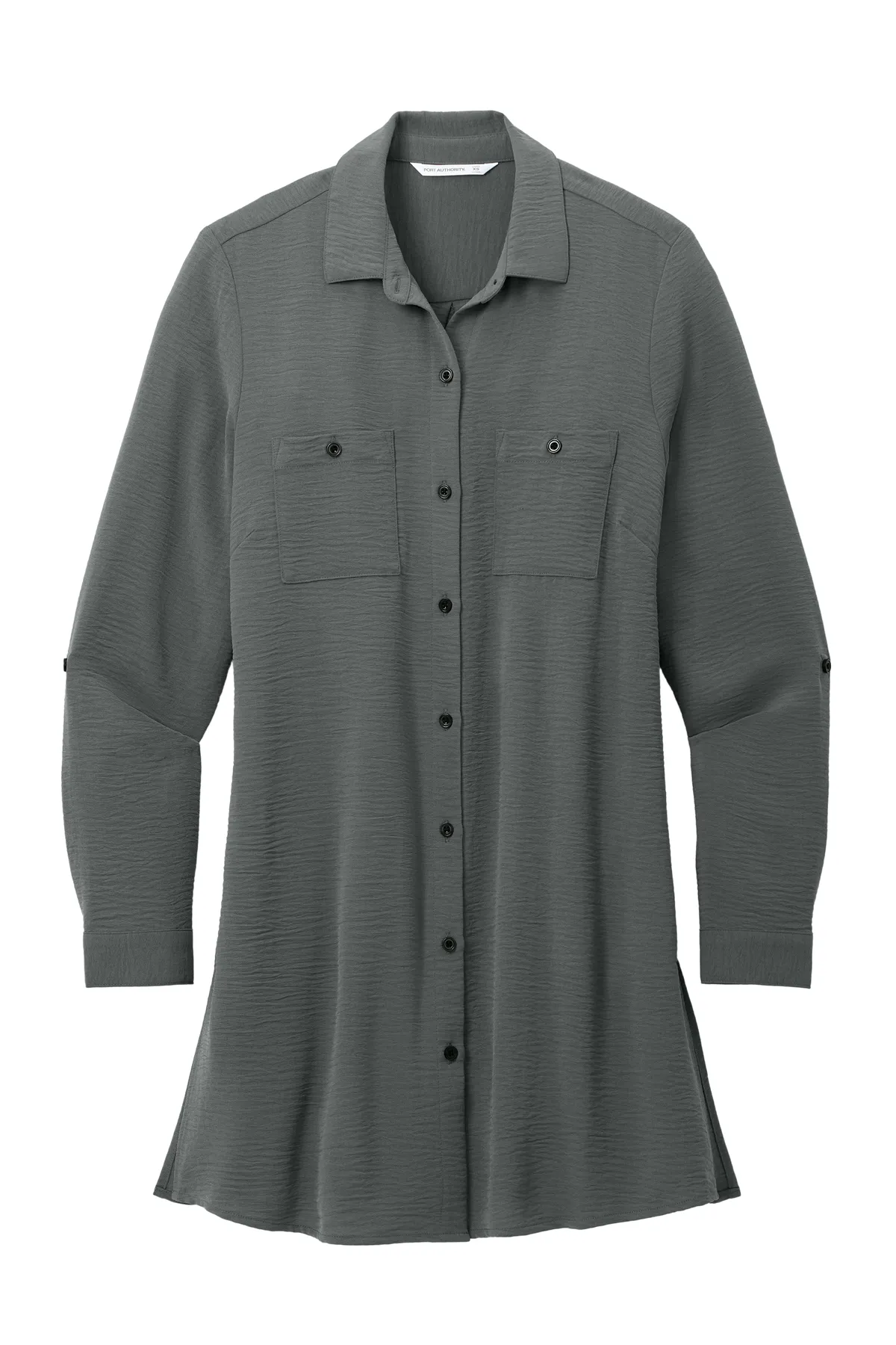 Port Authority® Women's Textured Crepe Long Tunic - Image 3
