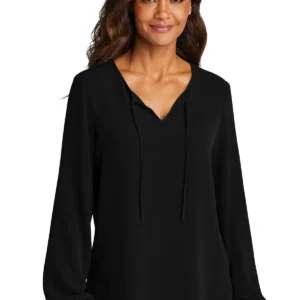Port Authority® Women's Textured Crepe Blouse