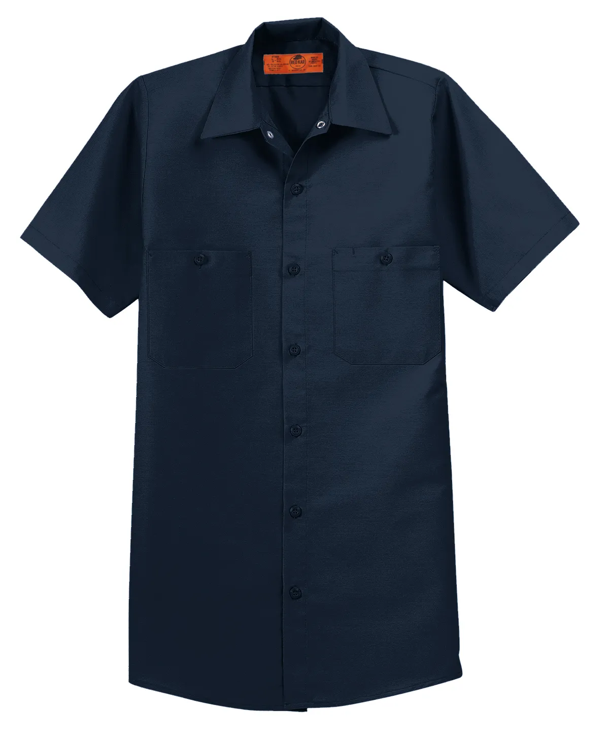 Red Kap® Long Size, Short Sleeve Industrial Work Shirt - Image 2